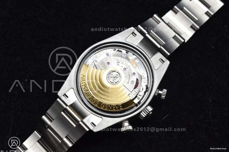 Daytona on SS Dial ADGF SS Edition 825 Black White Bracelet Best Comfortable A 1114